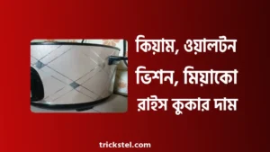 কিয়াম, ওয়ালটন, ভিশন, মিয়াকো রাইস কুকার প্রাইস ইন বাংলাদেশ